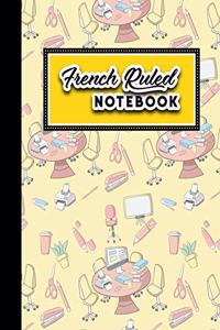 French Ruled Notebook