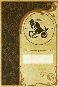 Monogram Capricorn Notebook