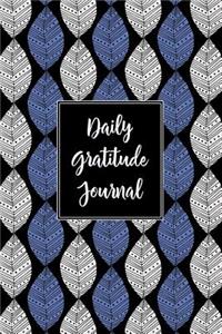 Gratitude Journal Abstract Leaves Pattern 6