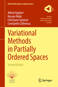 Variational Methods in Partially Ordered Spaces