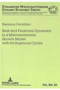 Real and Financial Dynamics in a Macroeconomic Growth Model with Endogenous Cycles