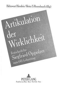 Artikulation der Wirklichkeit