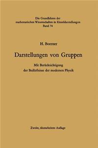 Darstellungen von Gruppen
