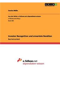 Investor Recognition und erwartete Renditen