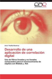 Desarrollo de Una Aplicacion de Correlacion Digital