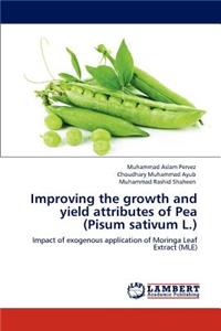 Improving the growth and yield attributes of Pea (Pisum sativum L.)