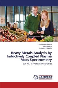 Heavy Metals Analysis by Inductively Coupled Plasma Mass Spectrometry