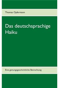 deutschsprachige Haiku