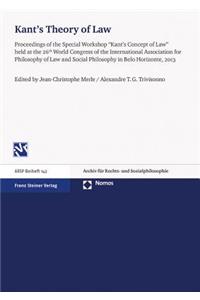Kant's Theory of Law