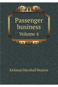 Passenger Business Volume 4