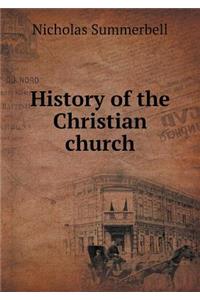 History of the Christian Church