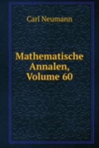 Mathematische Annalen, Volume 60