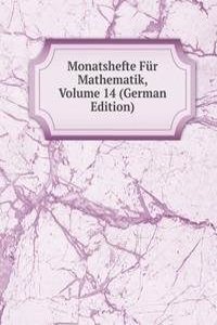 Monatshefte Fur Mathematik, Volume 14 (German Edition)