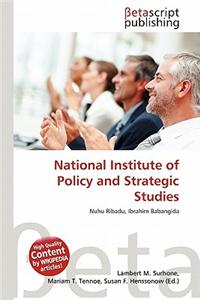 National Institute of Policy and Strategic Studies