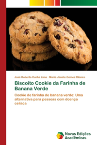 Biscoito Cookie da Farinha de Banana Verde