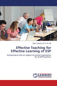 Effective Teaching for Effective Learning of ESP