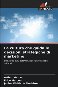 cultura che guida le decisioni strategiche di marketing