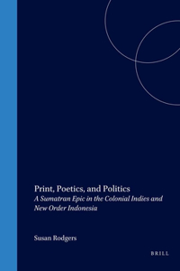 Print, Poetics, and Politics
