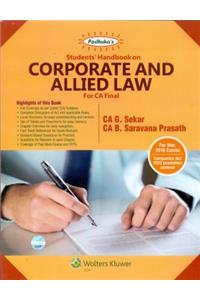 Students Handbook on Corporate and Allied Law - CA Final