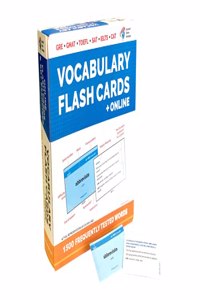 1500 VOCABULARY FLASH CARDS + ONLINE for GRE GMAT TOEFL SAT IELTS CAT - HIGH QUALITY Vocabulary FLASH CARDS + 50 Online Exercises - English language vocabulary - Synonyms, Antonyms, Usage and more.....