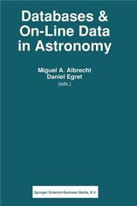 Databases & On-Line Data in Astronomy