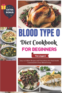 Blood Type O Diet Cookbook for Beginners