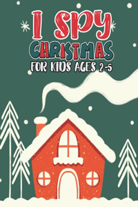 I Spy Christmas Book For Kids Ages 2-5