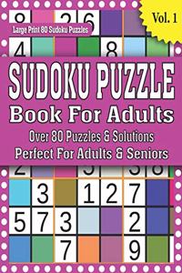 Sudoku Puzzle Book For Adults