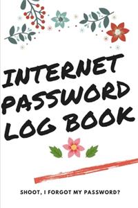 Internet Password Logbook