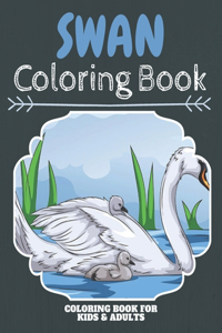 Swan Coloring Book