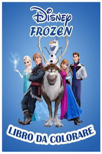 Disney Frozen Libro da colorare