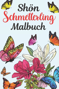 Shön Schmetterling Malbuch