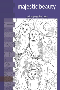A starry night of owls