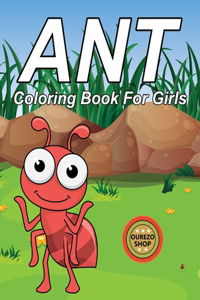 Ant Coloring Book For Girls