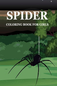 Spider Coloring Book For Girls
