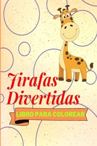 Libro Para Colorear de Jirafas Divertidas