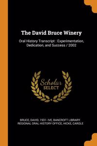 The David Bruce Winery