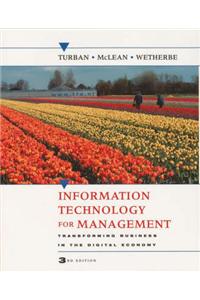 Information Technology for Management: Transforming Business in the Digital Economy