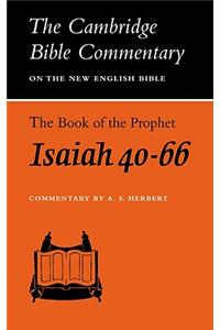 Book of the Prophet Isaiah, Chapters 40-66