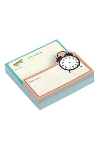 Vintage Clock Shaped Memo Pads