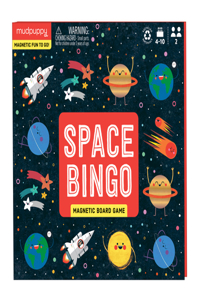 Space Bingo Magnetic Board Game