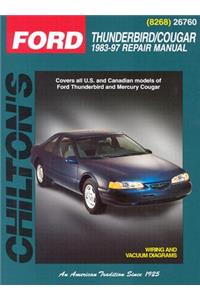 Ford Thunderbird/Cougar (83 - 97) (Chilton)
