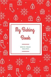 My Baking Book - Red Cover A5
