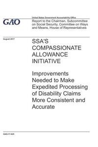 Ssa's Compassionate Allowance Initiative