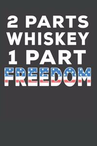 2 Parts Whiskey 1 Part Freedom