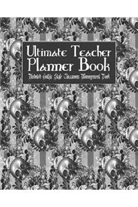 Ultimate Teacher Planner Book Undated Gothic Style Classroom Management Book