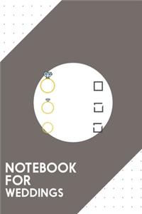 Notebook for Weddings