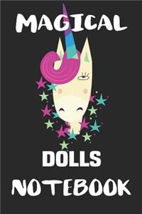 Magical Dolls Notebook