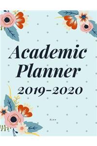 Academic Planner 2019-2020 8.5 x 11