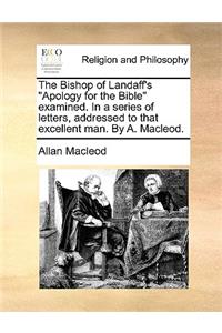 The Bishop of Landaff's 